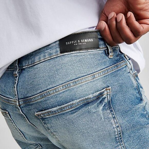 Supply & Demand Carter Stacked Men’s Denim Jeans Size 32W-M Style 16773 NWT‎ - Picture 5 of 9